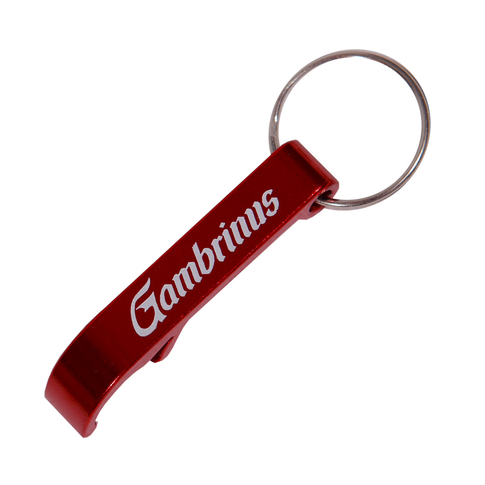 Schlüsselanhänger mit Gambrinus-Flaschenöffner