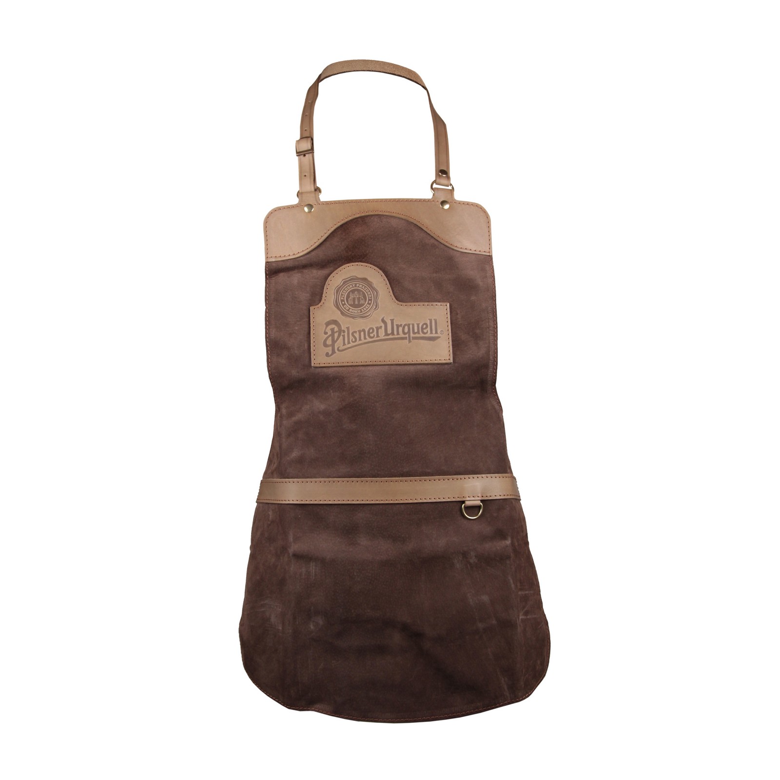 Pilsner Urquell apron - leather