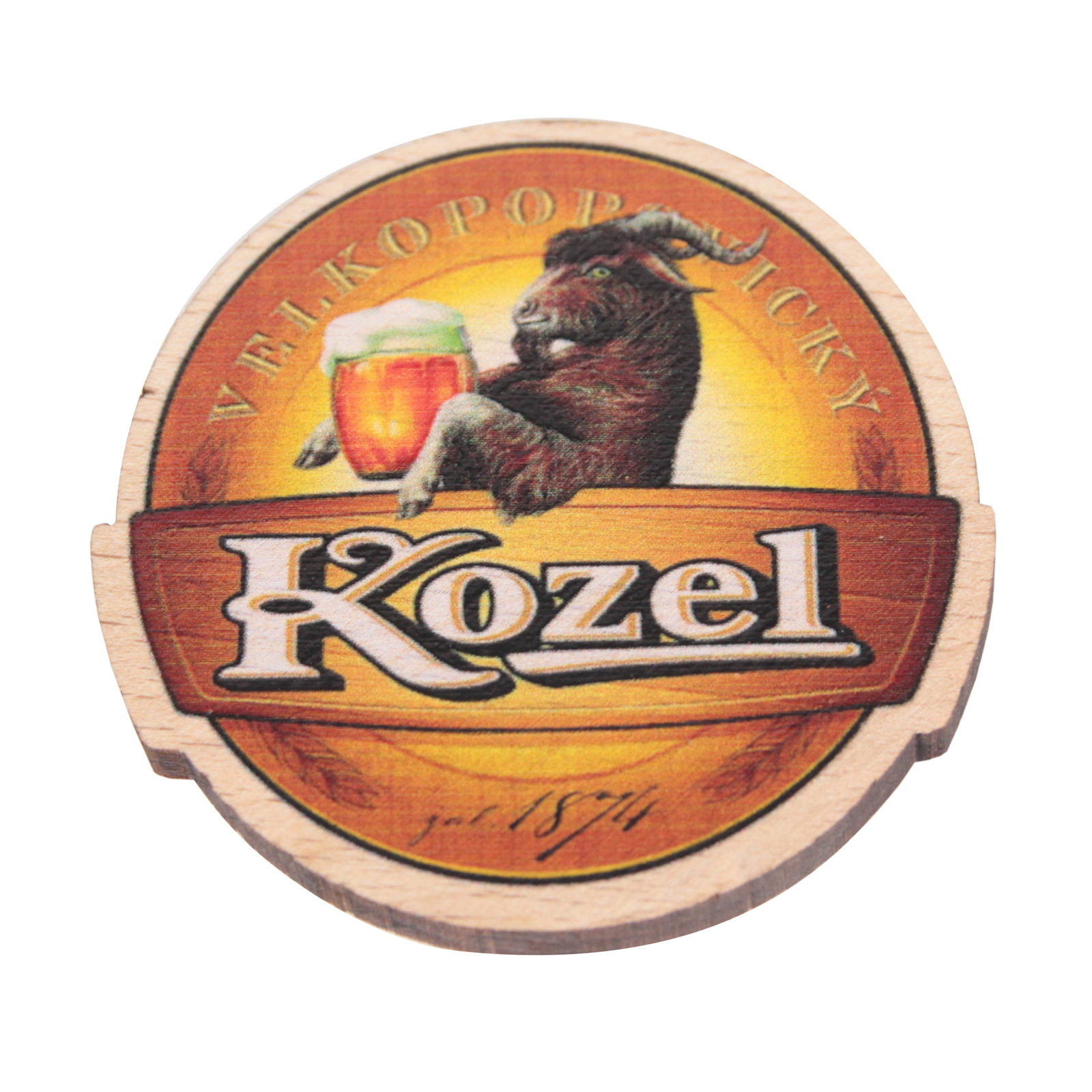 Magnet Kozel - dřevěný