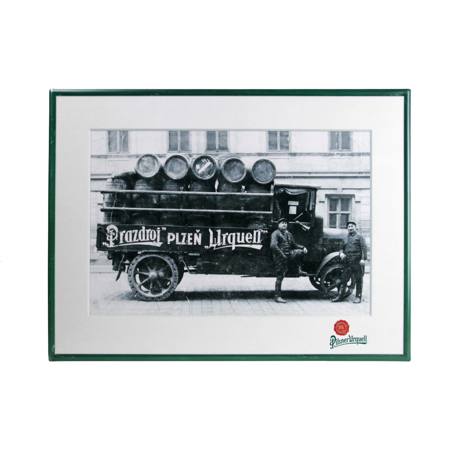 Blechschild Pilsner Urquell - Motiv Automobil