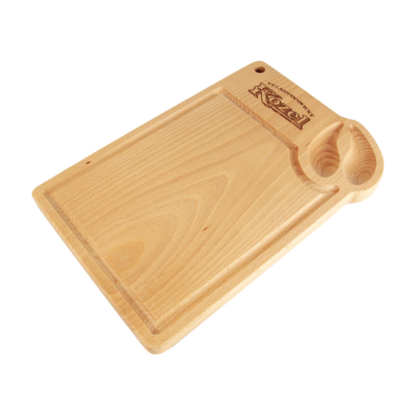Kozel wooden cutting board - hoofprint
