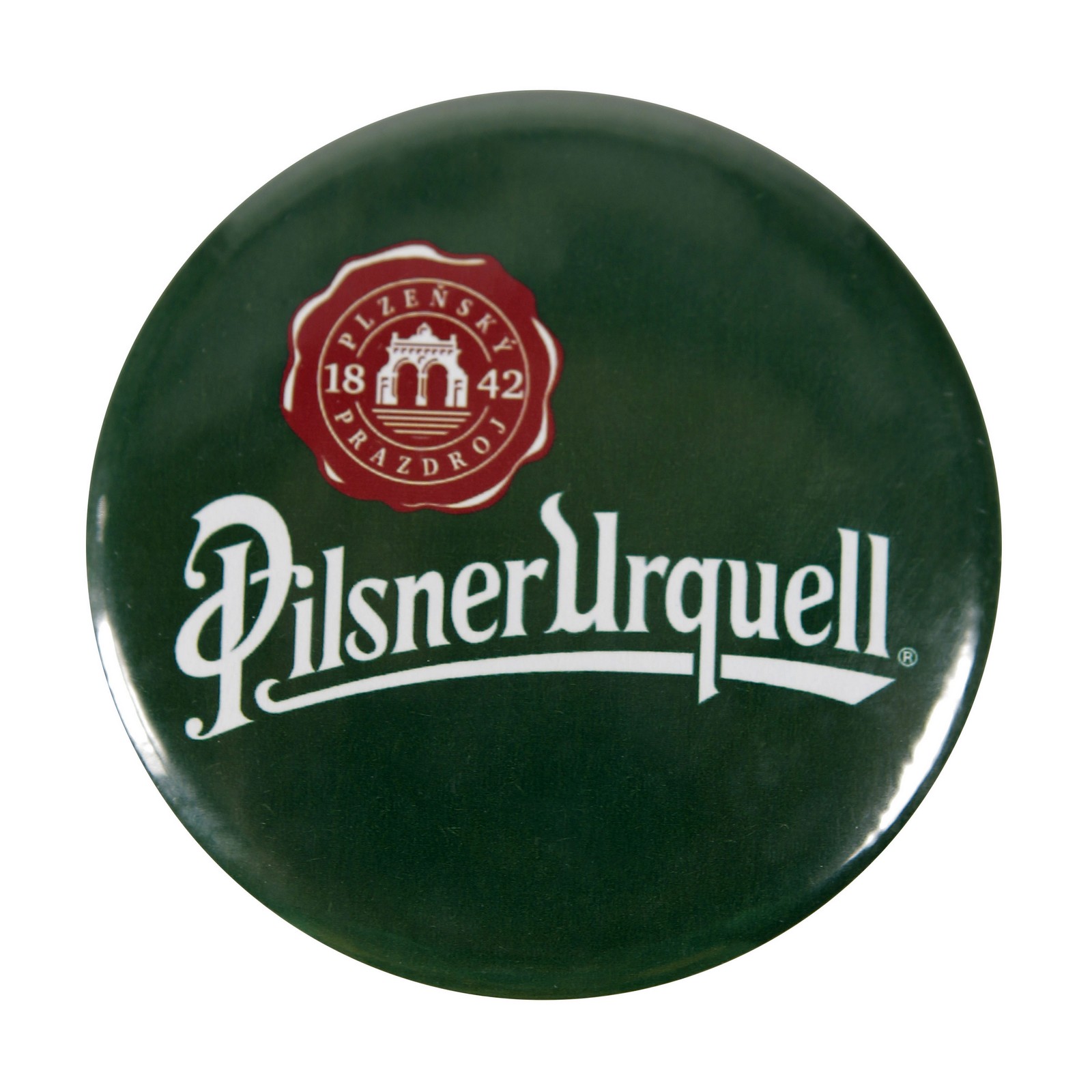 Bottle opener with Pilsner Urquell seal magnet