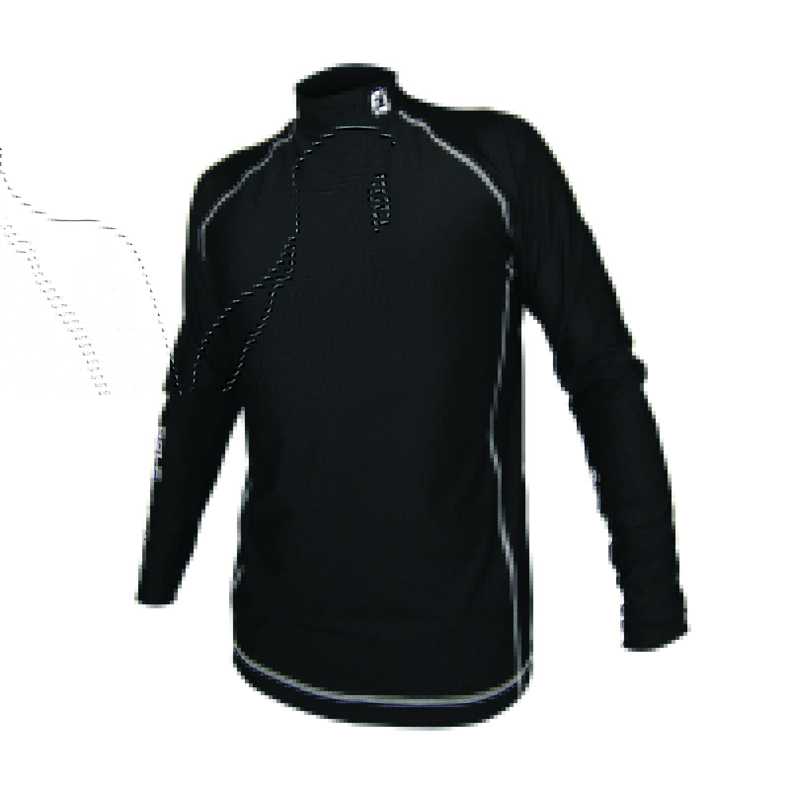 Men's Footjo shirt with long sleeves black