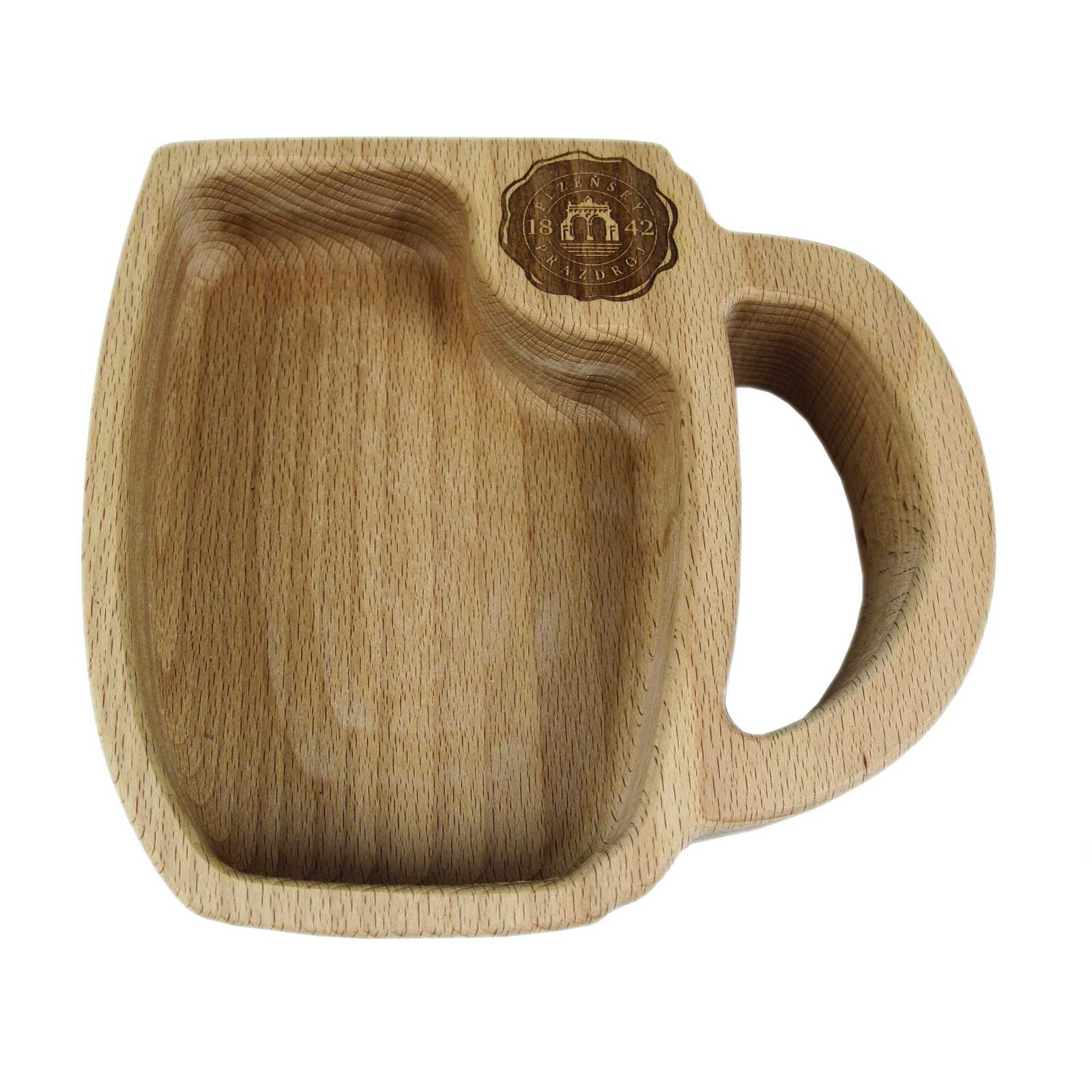 Wooden Pilsner Urquell Mug Bowl