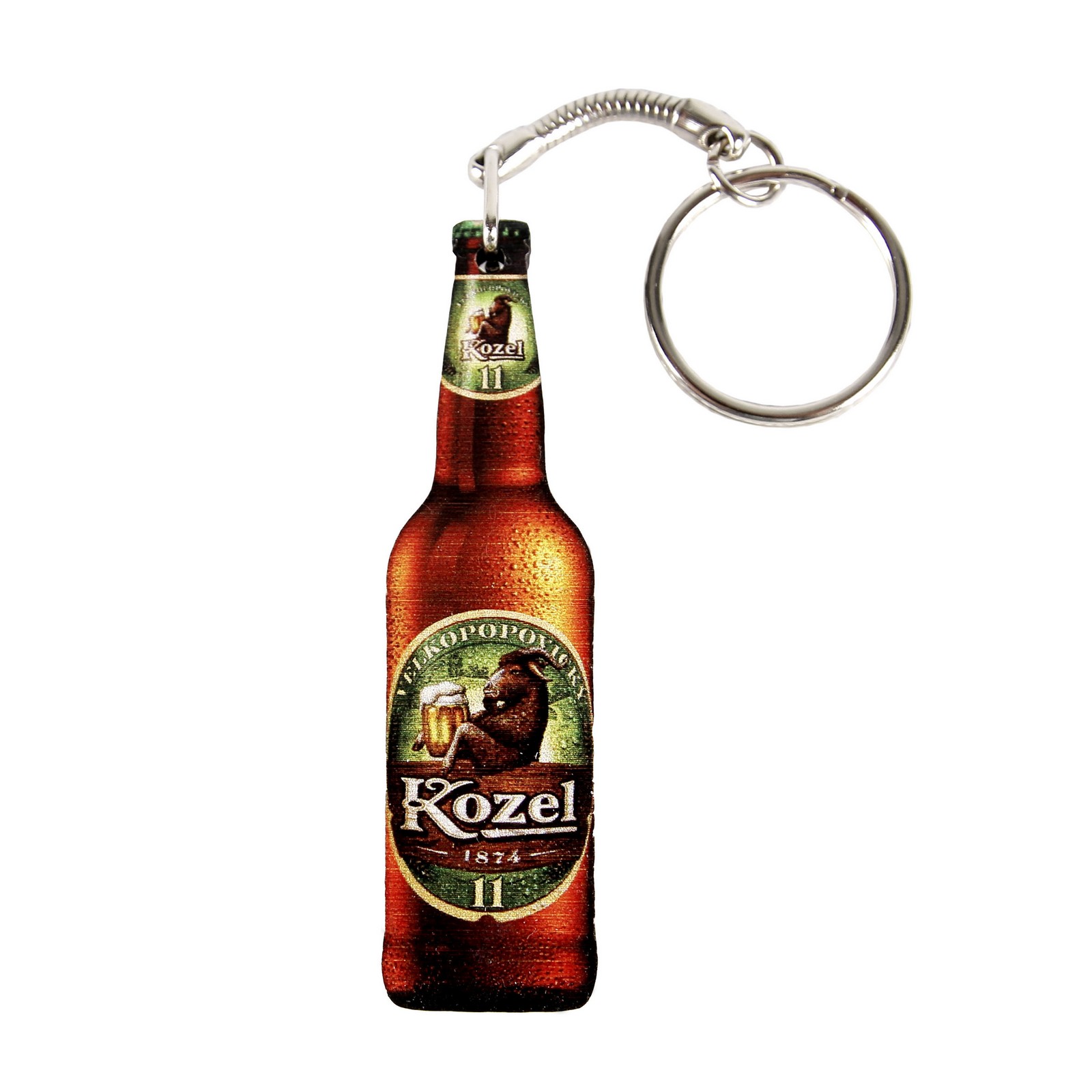 “Kozel 11°” wooden key case
