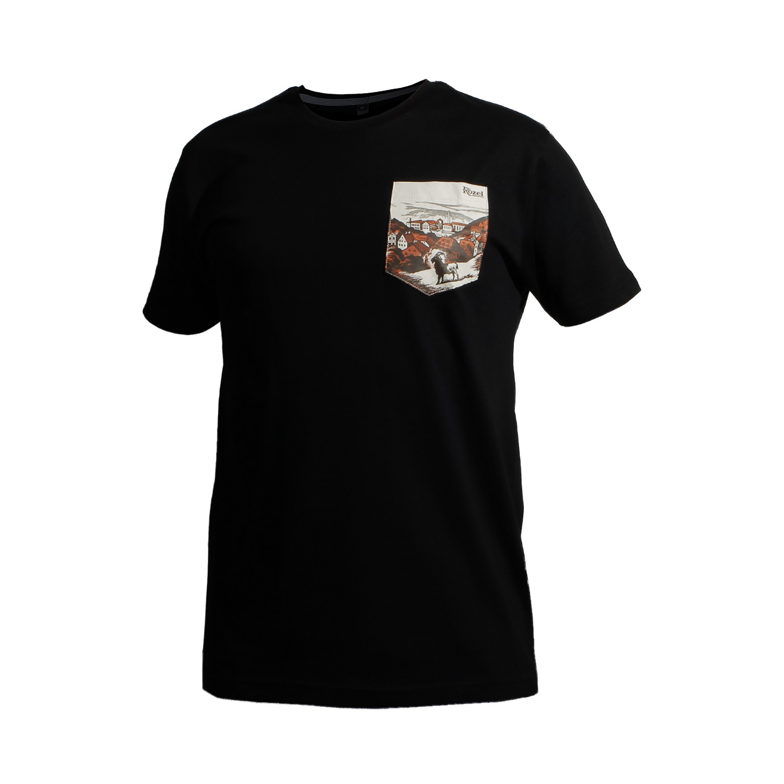Schwarzes T-Shirt von Kozel für Herren