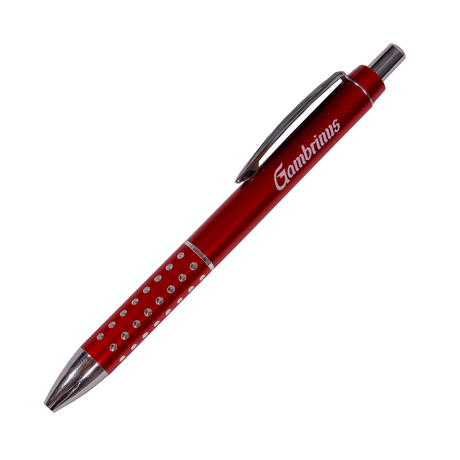 Gambrinus ballpoint pen – red Newton
