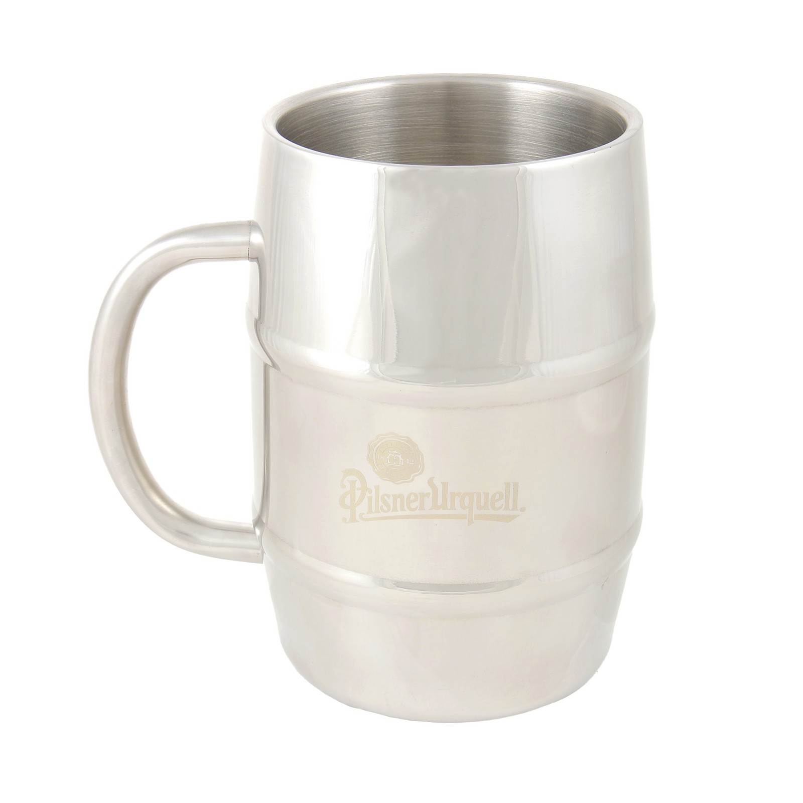 Pilsner Urquell Bushman metal mug 0,5l