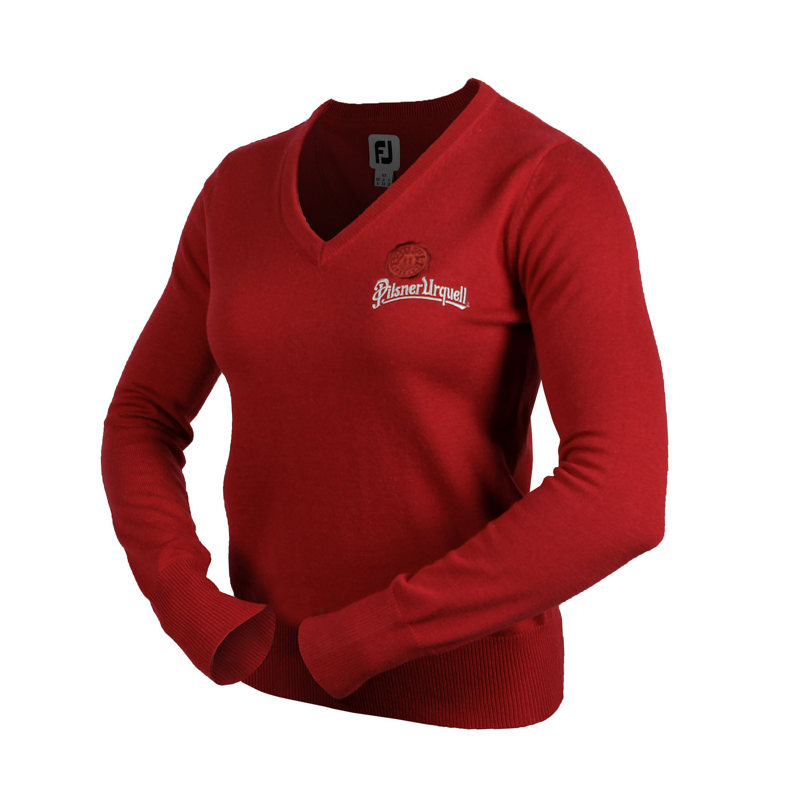Ladies Footjoy sweater red