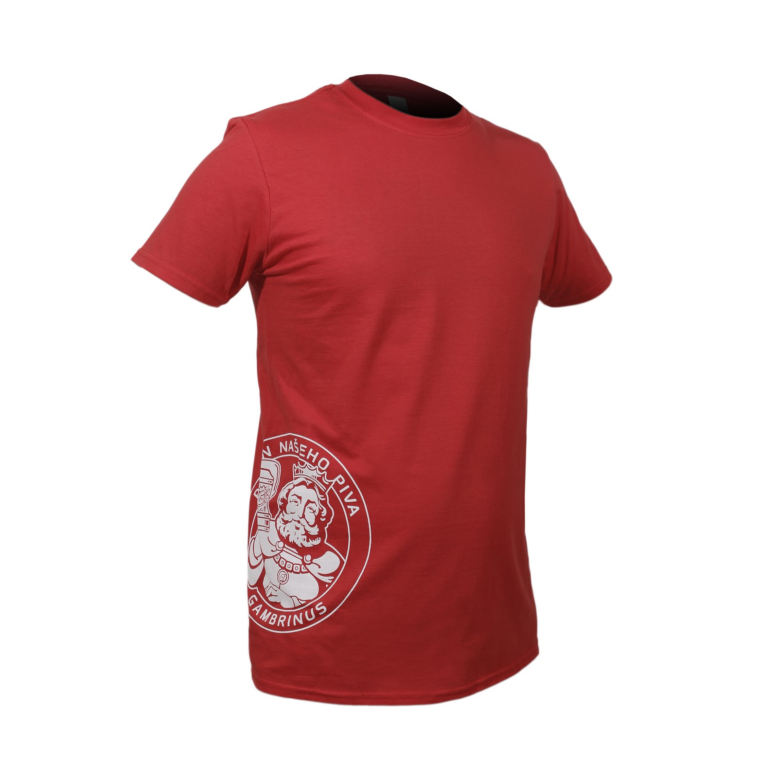 Herren T-Shirt Gambrinus rot