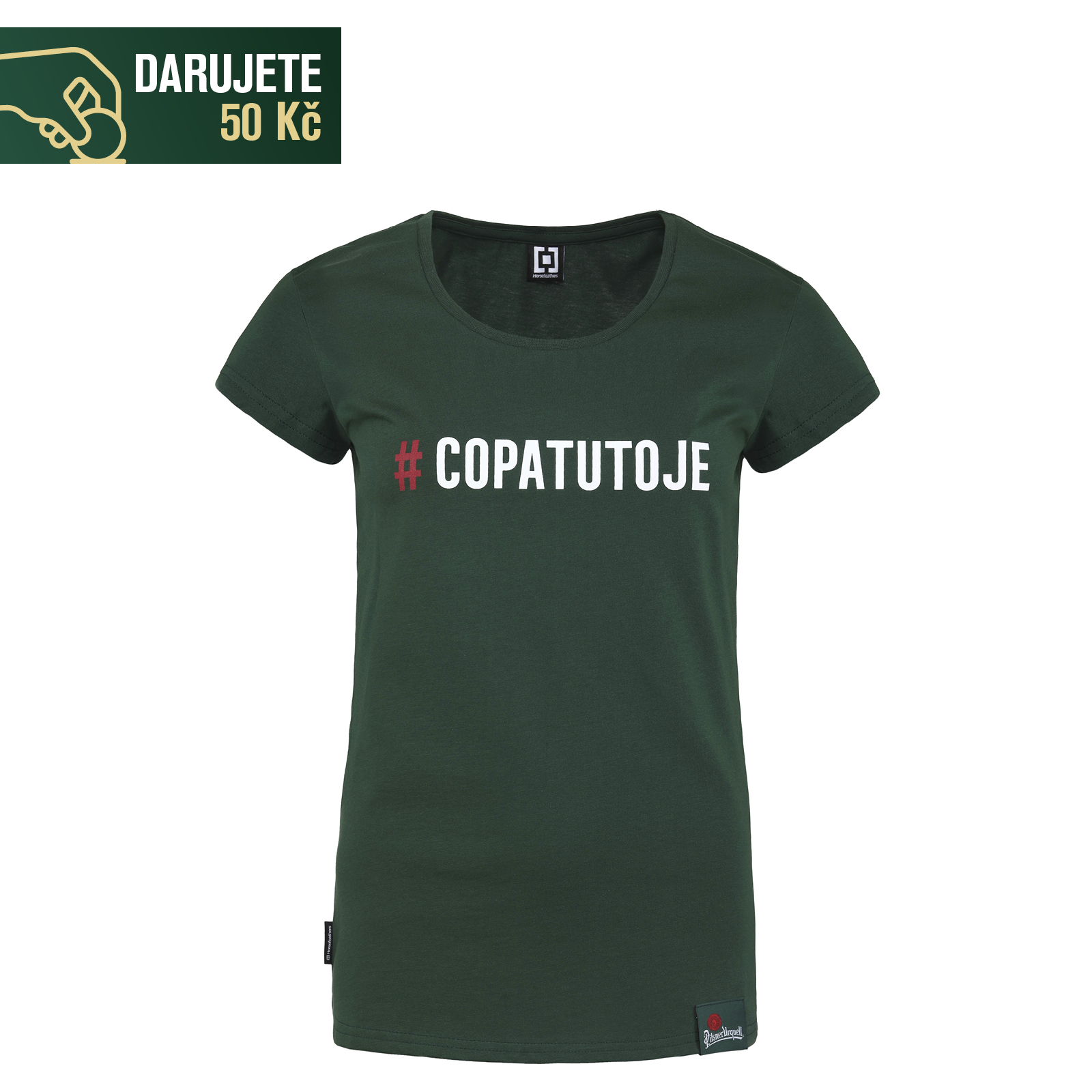 Women's T-shirt Pilsner Urquell #COPATUTOJE