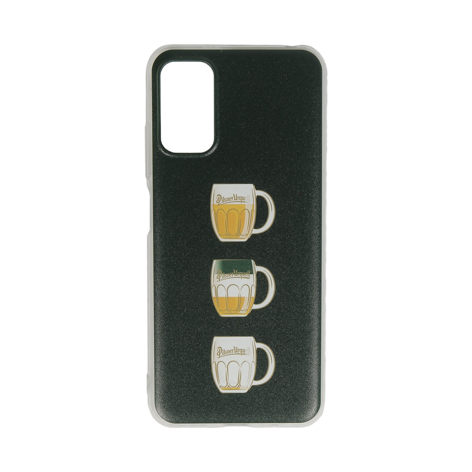 Pilsner Urquell mobile phone case - glasses of beer