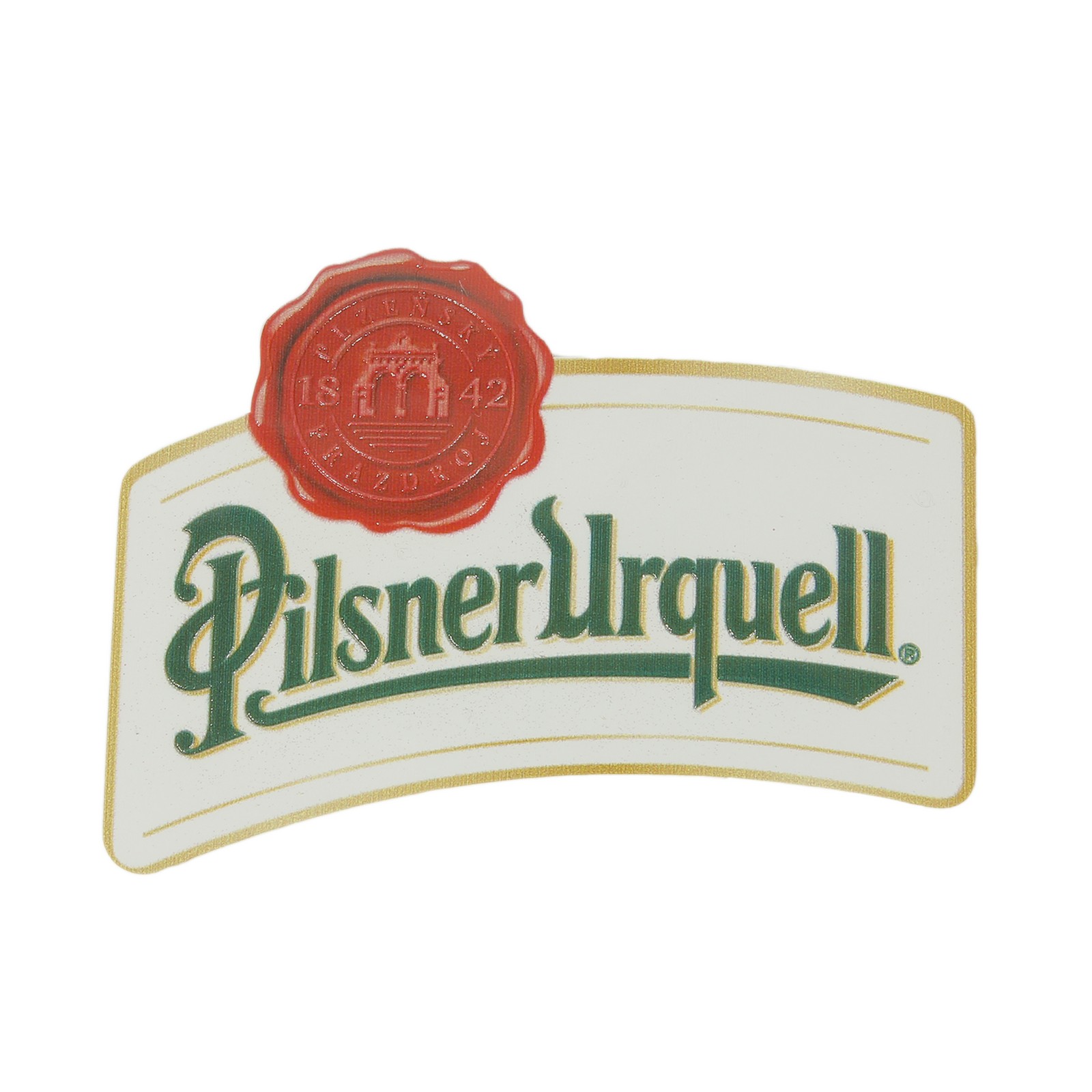 Pilsner Urquell samolepka Brand