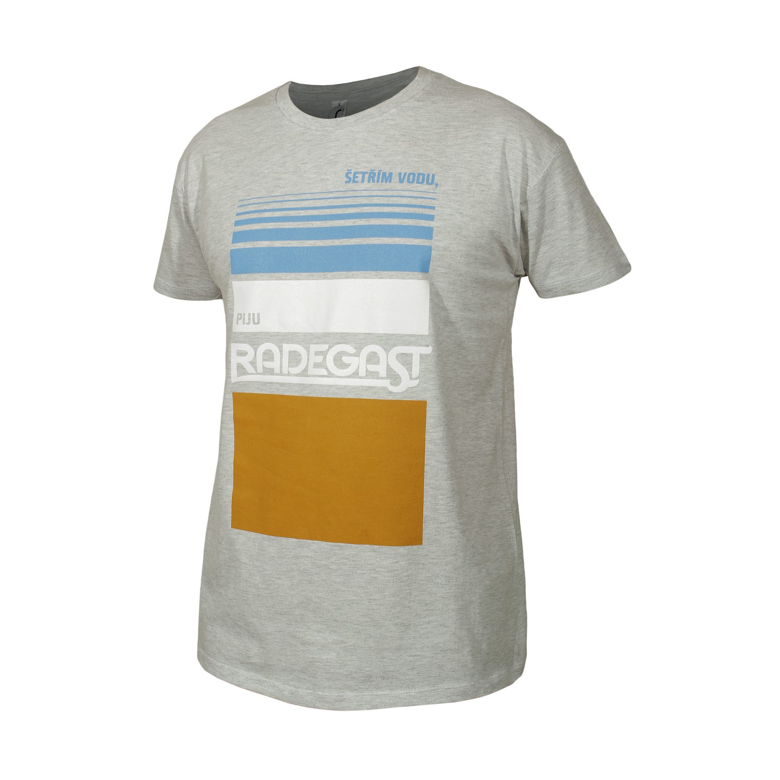 Men's T-shirt I save water I drink Radegast