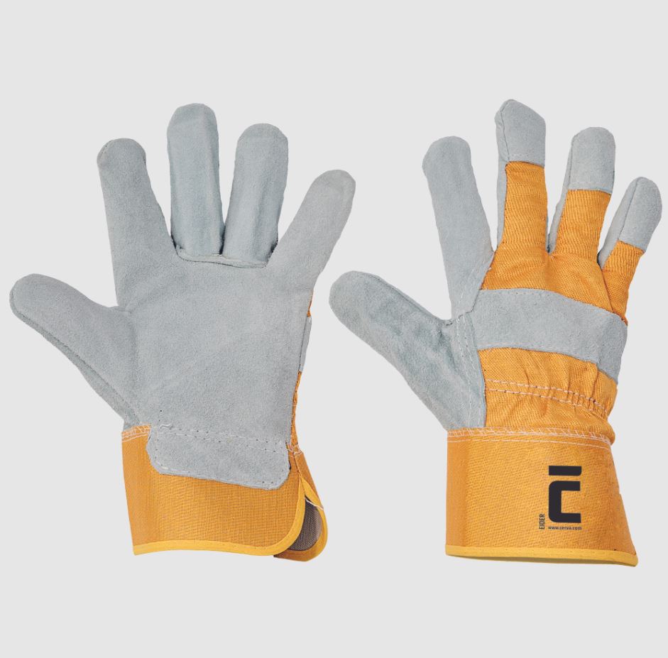 EIDER rukavice kombinované žluté