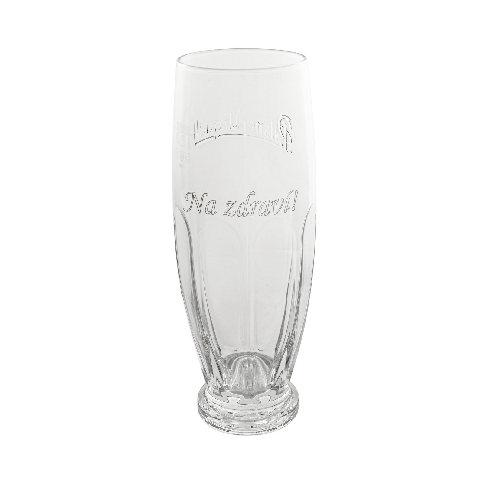 Pilsner Urquell Original 0.5 l glass with inscription