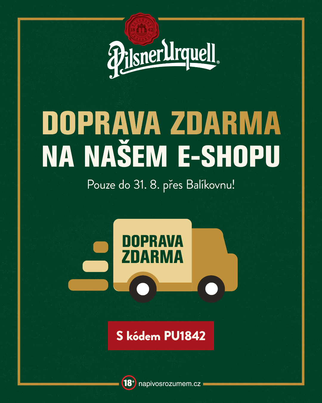 Doprava zdarma CZ_2026